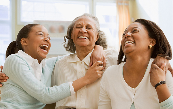 Three Generations of Women